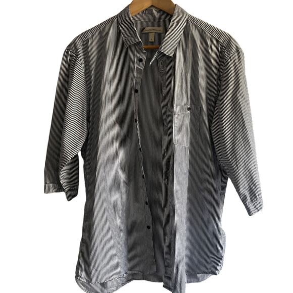 Caulfield Preparatory striped long 3/4 sleeve chore coat size 3 - Picture 1 of 8